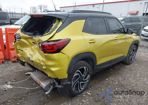 2025 Chevrolet Trailblazer Fwd Rs из США, поврежденный, VIN KL79MTSL4SB089547